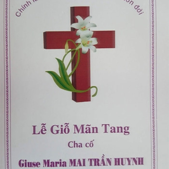 Lễ giỗ cha cố giuse Mai Trần Huynh - HCM