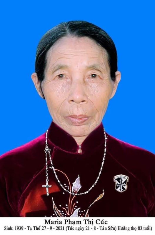 Bà Maria Phạm Thị Cúc - bà Ngọc